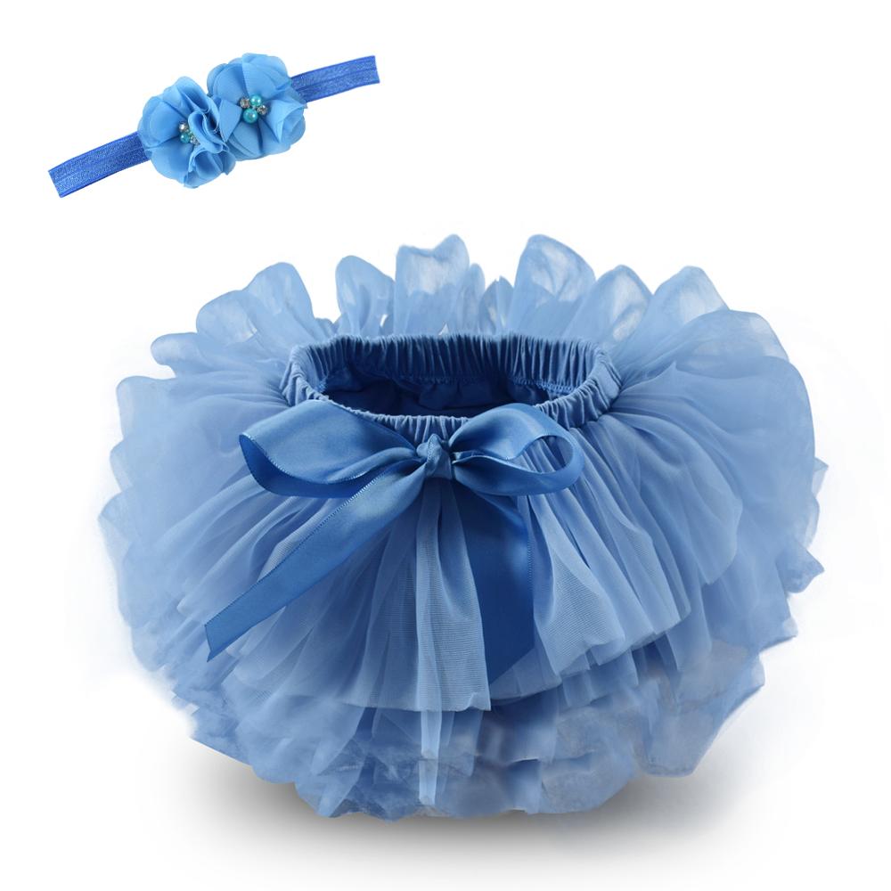 Tutu Skirt & Headband Flower Set