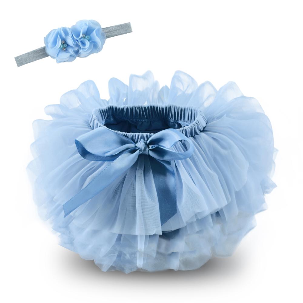 Tutu Skirt & Headband Flower Set