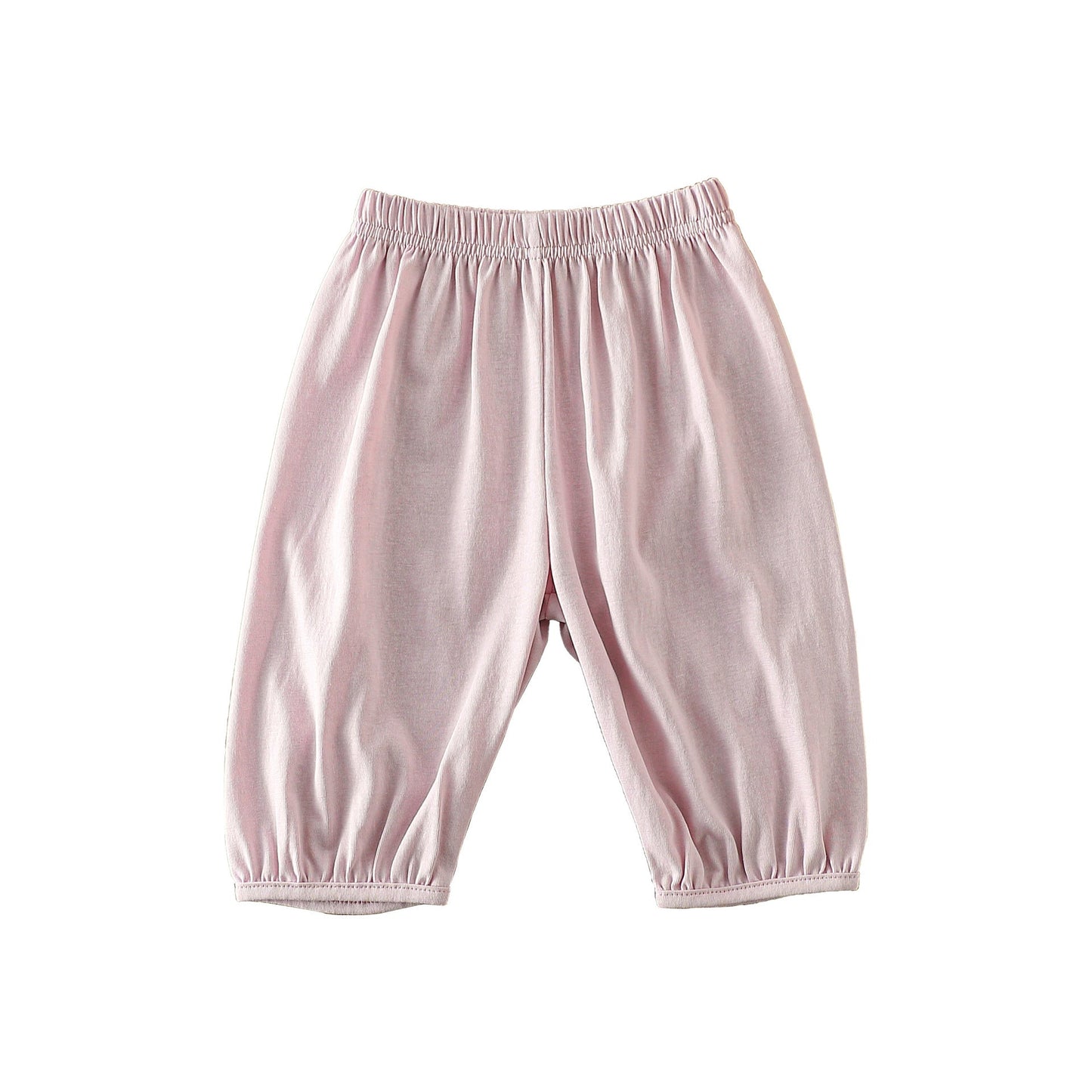 Children’s Summer Comfortable Fashion Casual Light Solid Color Pants – Simple Trousers-4