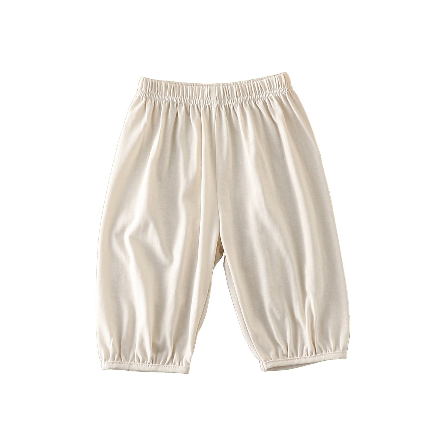 Children’s Summer Comfortable Fashion Casual Light Solid Color Pants – Simple Trousers-1