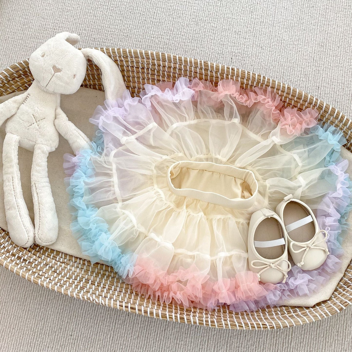 Summer New Arrival Baby Girl Thin Mesh Tutu Skirt Breathable Skirt-2