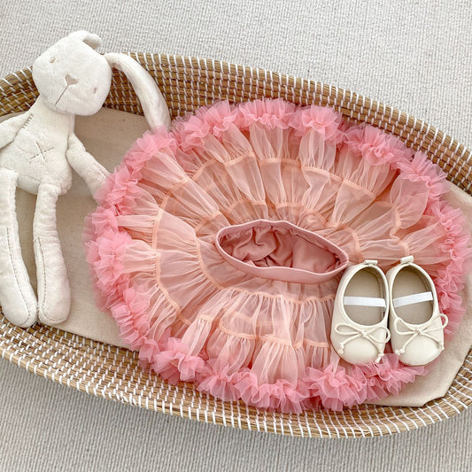 Summer New Arrival Baby Girl Thin Mesh Tutu Skirt Breathable Skirt-1